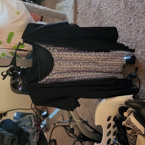 Plus Size Layered Blouse - Picture 2 of 2